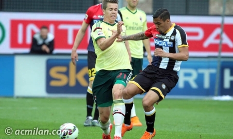 مارکو فن خینکِل|اودینزه 2 - 1 میلان / سری آ