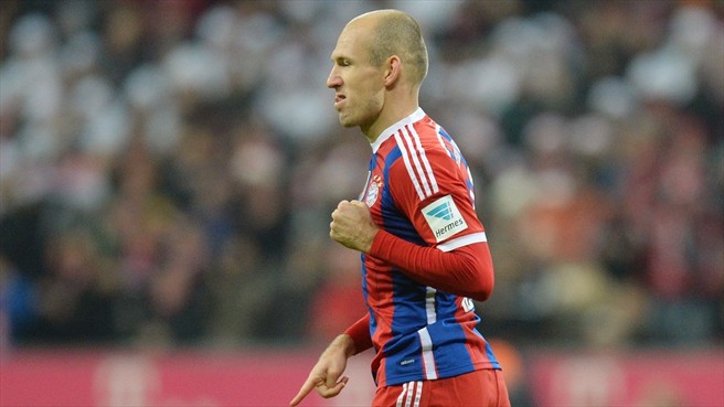 آرین روبن|بایرن مونیخ 2 - 0 فرایبورگ / بوندسلیگا