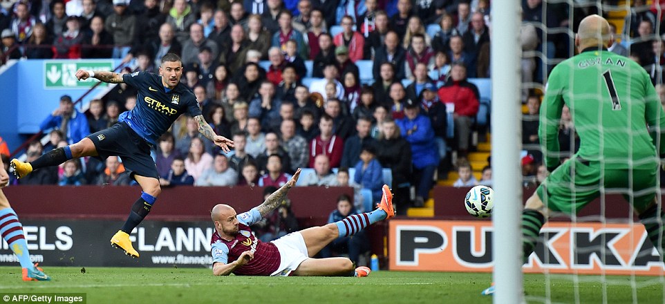 الکساندر کلاروف|آستون‌ویلا 0 - 2 منچستر سیتی/ لیگ برتر