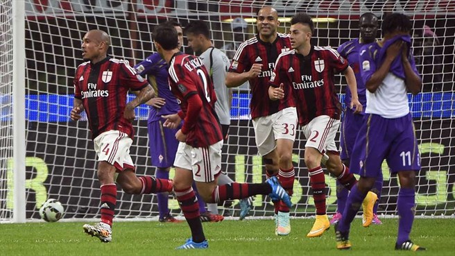 نایجل دی یانگ|میلان 1 - 1 فیورنتینا / سری آ