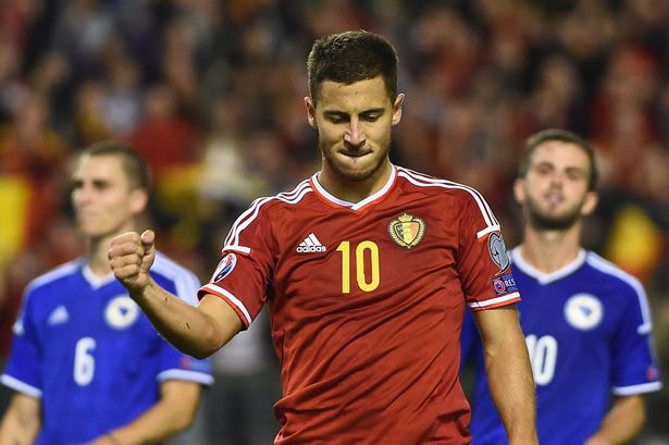 ادن هازرد|قبرس 0 - 1 بلژیک / مقدماتی یورو 2016