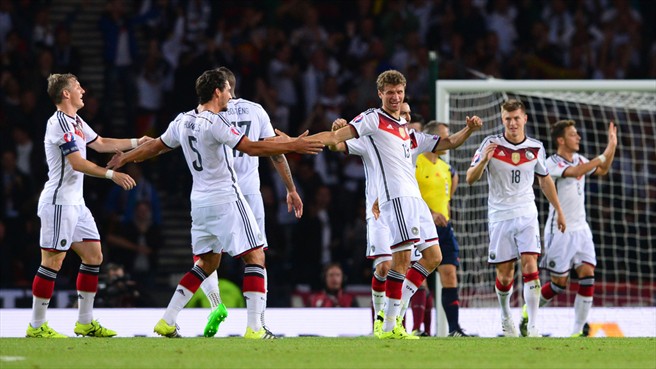 توماس مولر|اسکاتلند 2 - 3 آلمان / مقدماتی یورو 2016