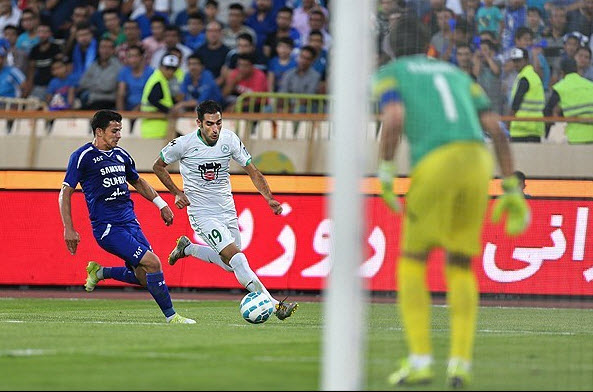 محمد رضا خرسندنیا|استقلال تهران 0 - 2 ذوب آهن اصفهان / لیگ برتر ایران (خلیج فارس)