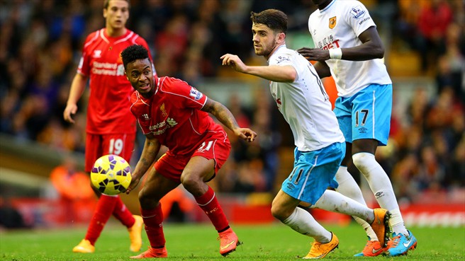 رحيم  استرلینگ|لیورپول 0 - 0 هال سیتی / لیگ جزیره