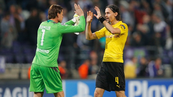 رومن وایدنفلر|اندرلخت 0-3 دورتموند / لیگ قهرمانان