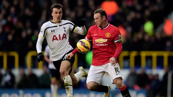 وین رونی|تاتنهام 0 - 0 منچستر یونایتد / لیگ جزیره