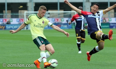 ایگناسیو آباته|اودینزه 2 - 1 میلان / سری آ