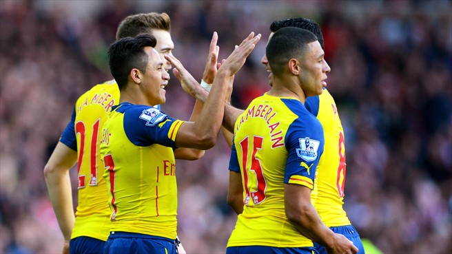 الکسیس سانچز|ساندرلند 0-2 آرسنال / لیگ جزیره