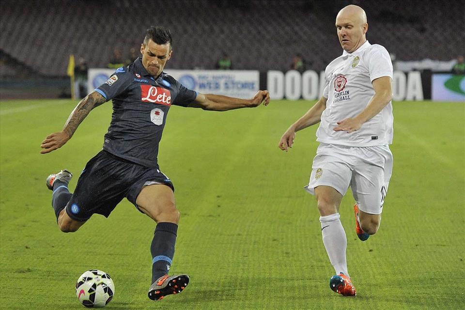 عکس العمل بازیکن ناپولی|ناپولی 6 - 2 هلاس ورونا / سری آ