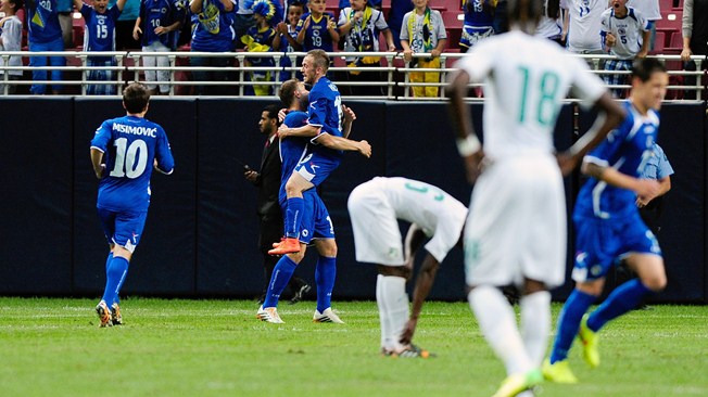 ادین ژکو|بوسنی 2-1 ساحل عاج