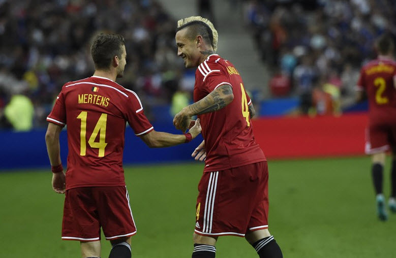 راجا ناينگولان|فرانسه 3 - 4 بلژیک / دیدار دوستانه