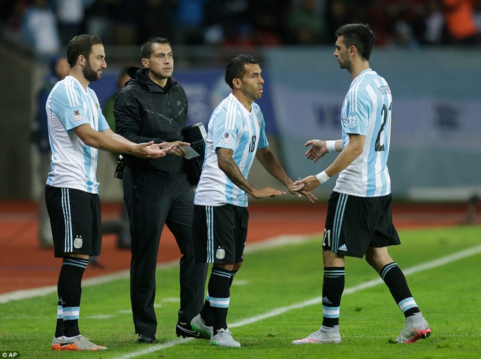 کارلوس توز|آرژانتین 2 - 2 پاراگوئه / کوپا آمریکا