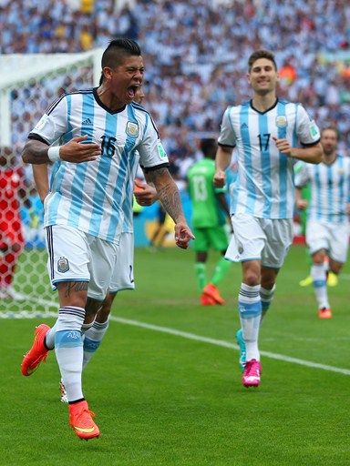 مارکو روجو|شادمانی مارکو روجو بعد از باز کردن دروازه نیجریه