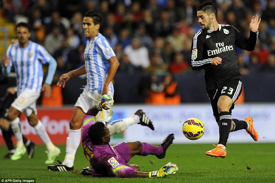 ایسکو|مالاگا 1 - 2 رئال مادرید / لالیگا