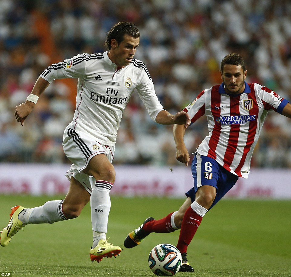 گرت بیل|رئال مادرید 1-1 اتلتیکو مادرید / سوپركاپ