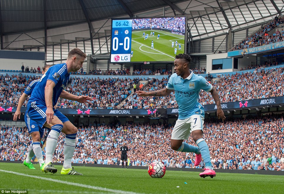 رحیم استرلینگ|منچستر سیتی 3 - 0 چلسی / لیگ برتر انگلستان