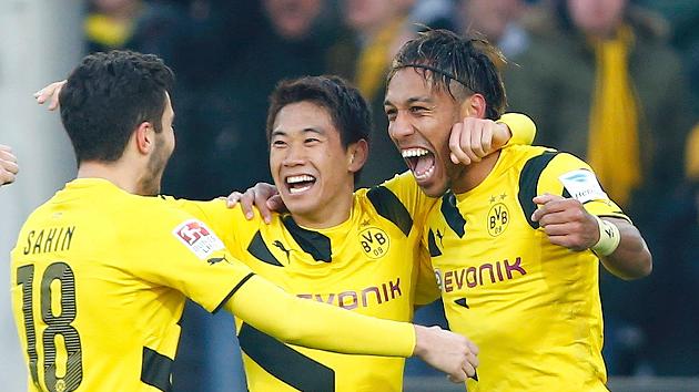 اوباميانگ - شینجی کاگاوا|فرایبورگ 0 - 3 بوروسيا دورتموند / بوندسلیگا