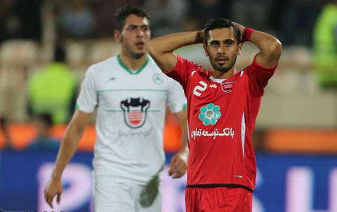 امید عالیشاه|پرسپولیس تهران 1 - 2 ذوب آهن اصفهان / لیگ برتر ایران (خلیج فارس)