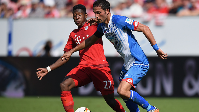 دیوید آلابا|هوفنهايم 1 - 2 بایرن مونیخ / بوندسلیگا