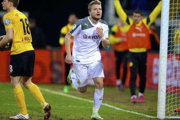 چیرو ایموبیل|دينامو دٍرٍسدن 0 - 2 بوروسيا دورتموند / جام حذفی