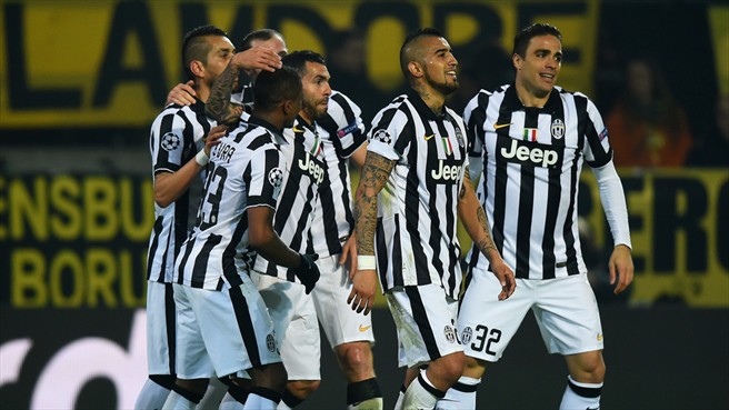 کارلوس توز|بوروسيا دورتموند 0 - 3 یوونتوس / لیگ قهرمانان