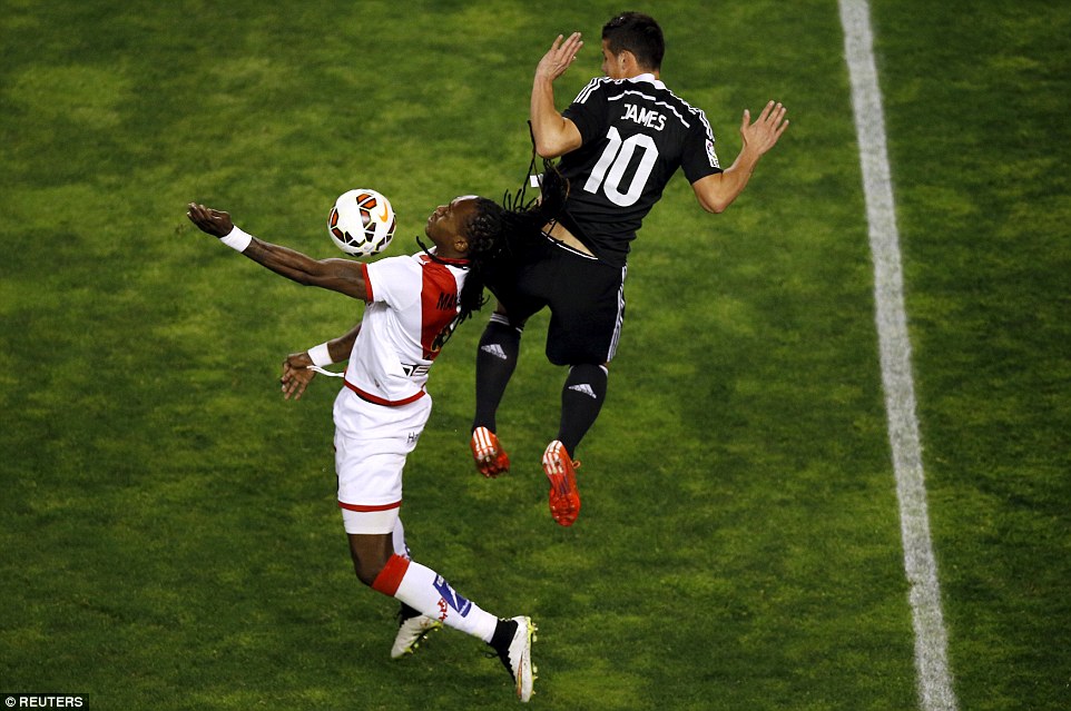 جیمز رودریگز|رایو والکانو 0 - 2 رئال مادرید / لالیگا