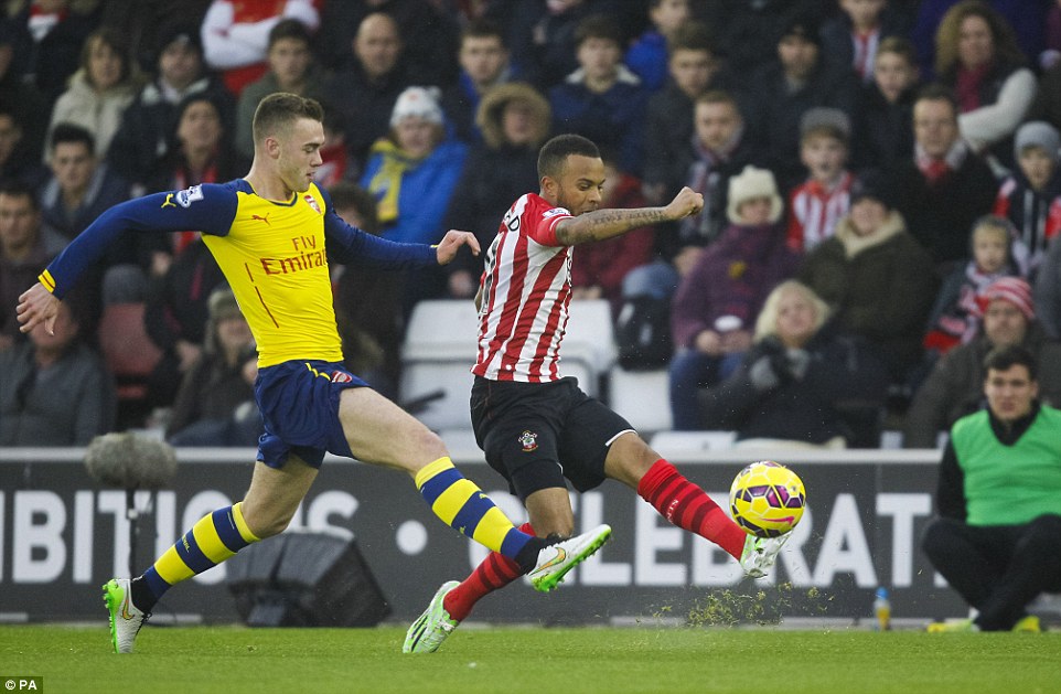 کالوم چمبرز|ساوتهمپتون 2 - 0 آرسنال / لیگ جزیره