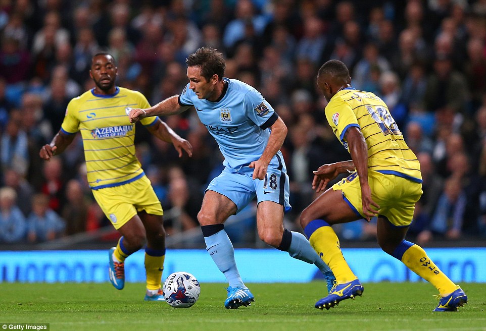 فرانک  لمپارد|منچسترسیتی 7-0 شفیلد ونزدی  / جام اتحادیه