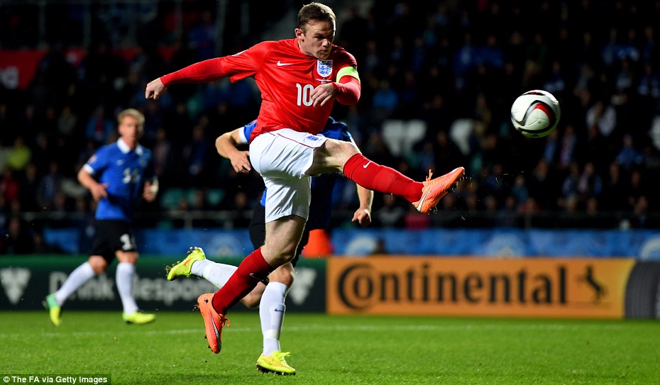 وین رونی|استونی 0-1 انگلیس / مقدماتی یورو 2016