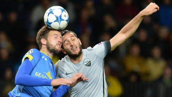 کونستانتینوس مانولاس|بیت بوریسوف 3 - 2 رم / لیگ قهرمانان