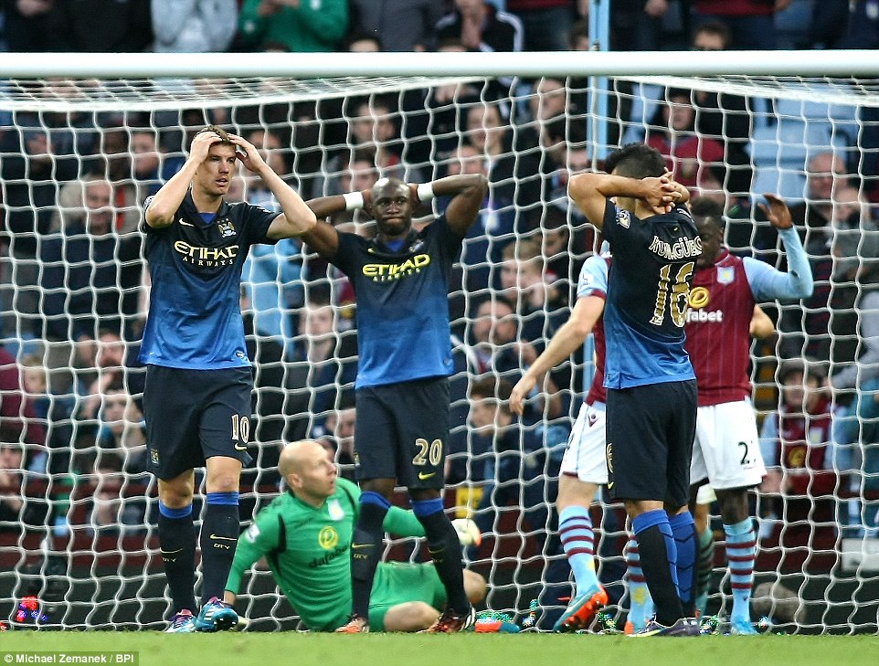 ادین ژکو|آستون‌ویلا 0 - 2 منچستر سیتی/ لیگ برتر