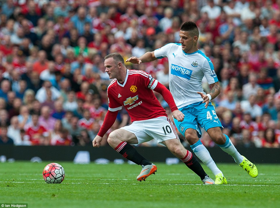 وین رونی|منچستر یونایتد 0 - 0 نیوکاسل / لیگ جزیره