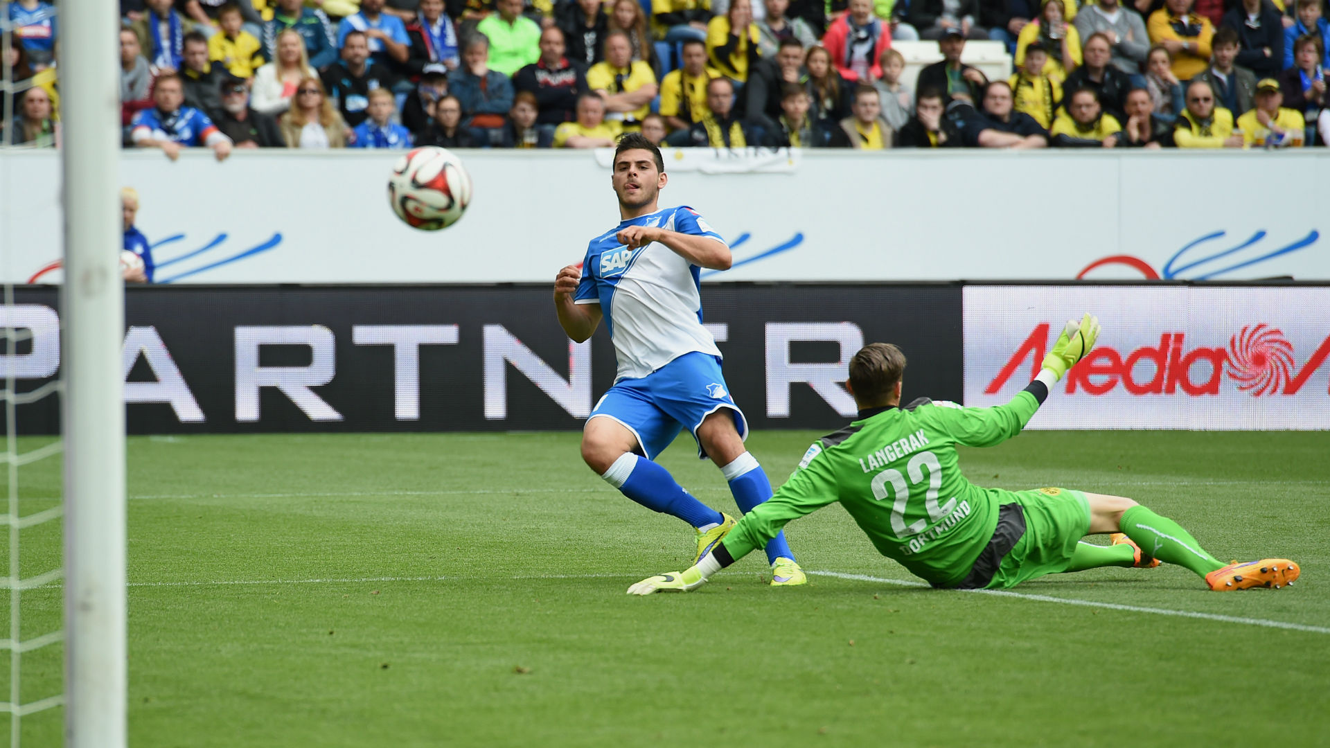 ميشل لانگراک|هوفنهايم 1 - 1 بوروسيا دورتموند / بوندسلیگا