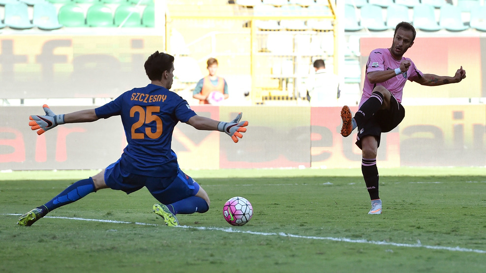 آلبرتو جیلاردینو|پالرمو 2 - 4 رم / سری آ