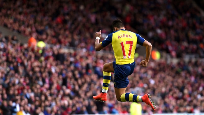 الکسیس سانچز|ساندرلند 0-2 آرسنال / لیگ جزیره