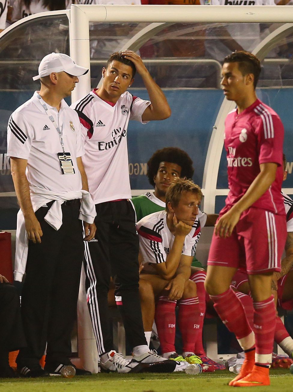 کریستیانو رونالدو|آاس رم ۱-۰ رئال مادرید/ گینس کاپ