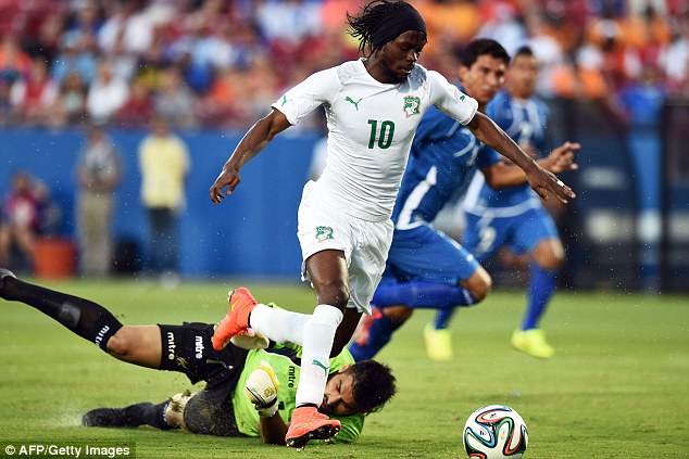 جروینهو|تلاش های جروینهو در این دیدار بسیار به چشم امد .