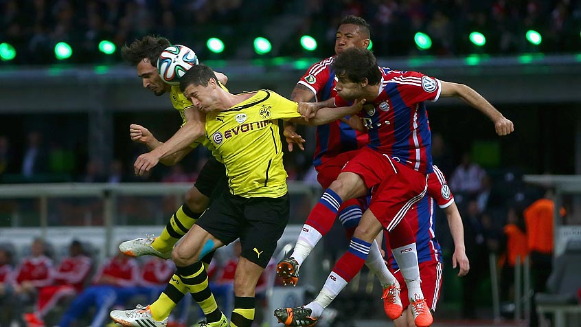 لواندوفسکی - کلودیو میگِل پیزارو|دورتموند ۰-۲ بایرن مونیخ