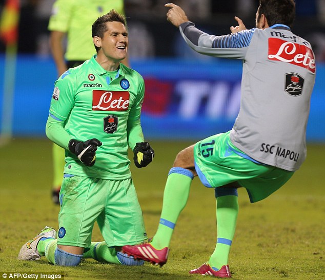 دروازه بان ناپولی|یوونتوس 2 -2 ناپولی / سوپر کاپ