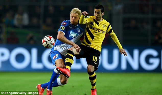 هنريخ مخیتاریان|بوروسيا دورتموند 3 - 2 هوفنهايم / جام حذفی