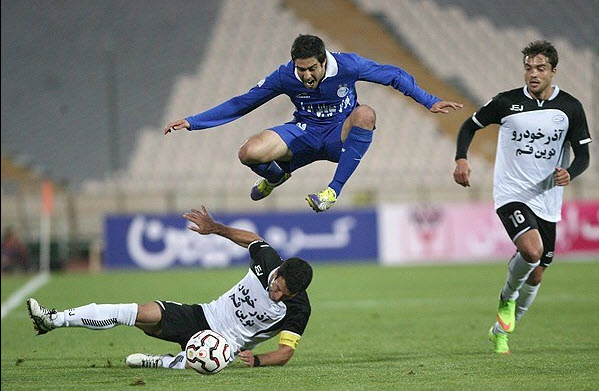 خسرو حیدری|استقلال تهران 1 - 1 صبای قم / لیگ برتر