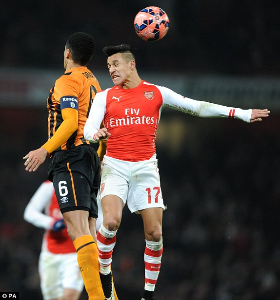 الکسیس سانچز|آرسنال 2 - 0 هال سیتی / جام حذفی انگلستان