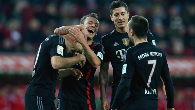 آرین روبن|اوگزبورگ 0 - 4 بایرن مونیخ / بوندسلیگا