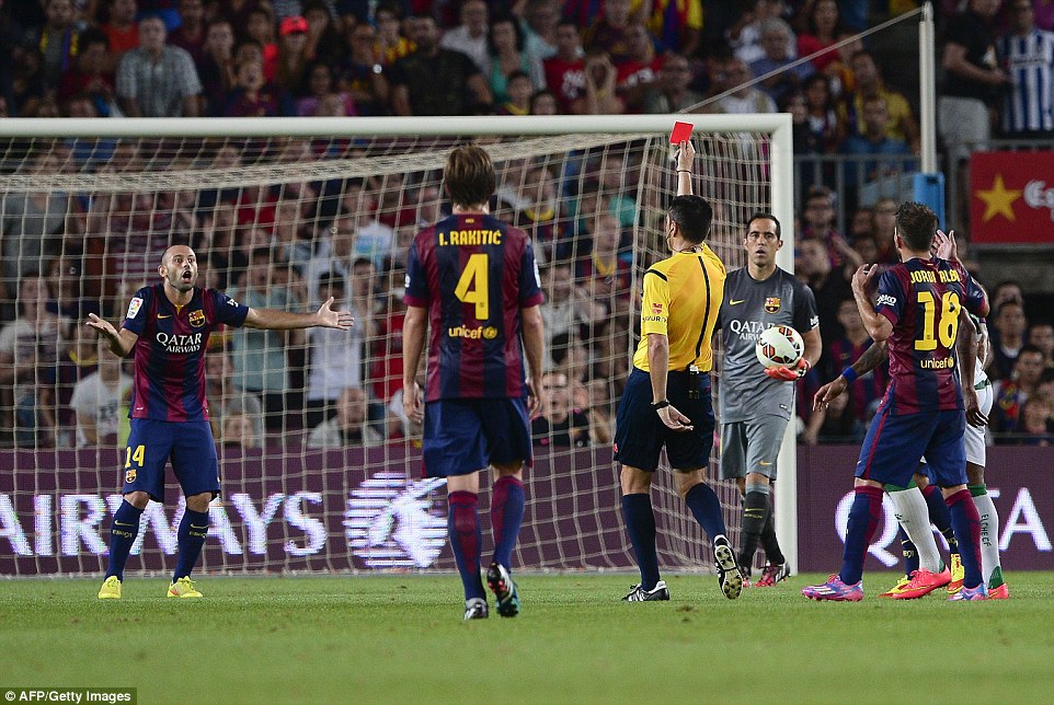 خاویر ماسکرانو|بارسلونا 3-0 الچه /  لالیگا