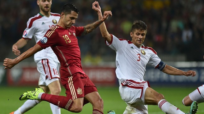 ویتولو|بلاروس 0 - 1 اسپانیا / مقدماتی یورو 2016