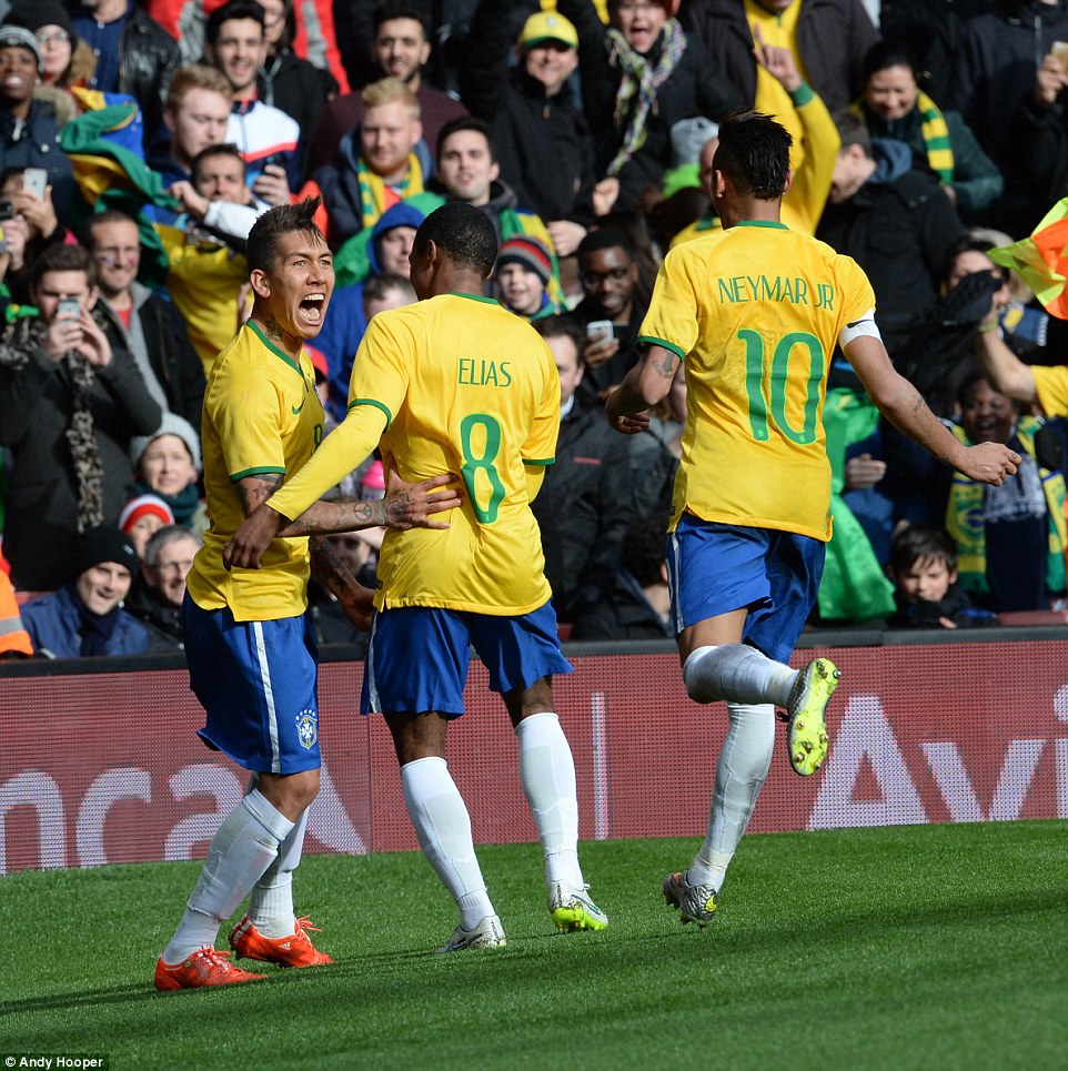 روبرتو فيرمينو|برزیل 1 - 0 شیلی / دیدار دوستانه