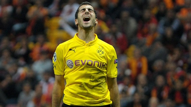 هنريخ مخیتاریان|گالاتاسرای 0 - 4 دورتموند / لیگ قهرمانان