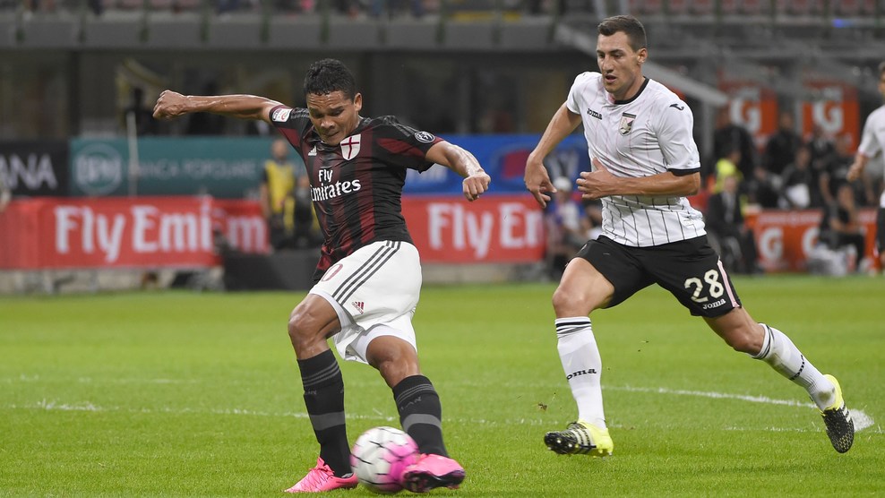 كارلوس باكا|میلان 3 - 2 پالرمو / سری آ / گزارش تصویری