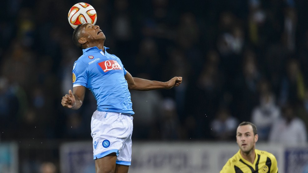 جاناتان د گازمن|یانگ بویز 2 - 0 ناپولی / لیگ اروپا