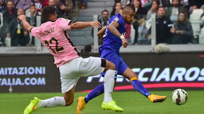 آرتور ویدال|یوونتوس 2 -  0 پالرمو / سری آ